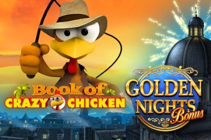 08246 book of crazy chicken golden nights bonus